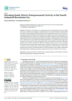 Elevating South Africa's entrepreneurial activity in the fourth industrial revolution era