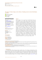 The impact of climate change on the resilience of banking systems in selected Sub-Saharan economies