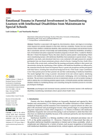 Emotional trauma in parental involvement in transitioning learners with intellectual disabilities from mainstream to special schools