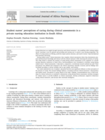 Student nurses’ perceptions of caring during clinical assessments in a private nursing education institution in South Africa