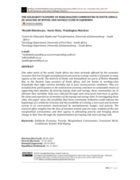 The solidarity economy of marginalized communities in South Africa: An analysis of buying and savings clubs in Gqeberha
