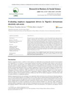Evaluating employee engagement drivers in Nigeria's downstream electricity sub-sector