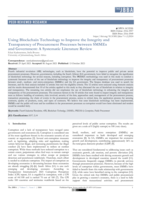 Using blockchain technology to improve the integrity and transparency of procurement processes between SMMEs and government: A systematic literature review