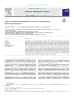 Daily transformational leadership: A source of inspiration for follower performance?