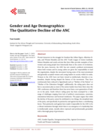 Gender and age demographics: The qualitative decline of the ANC