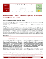South Africa and Covid-19 Pandemic: Unpacking the Strategies of Management and Control