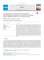 Peroxydisulphate activated FTO-WO3 nanorods based photoelectrocatalytic degradation of tetracycline: Intermediate products, degradation pathway and ecotoxicity studies