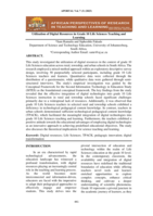 Utilization of Digital Resources in Grade 10 Life Sciences Teaching and Learning