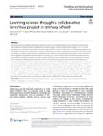 Learning science through a collaborative invention project in primary school