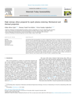 High entropy alloys prepared by spark plasma sintering: Mechanical and thermal properties