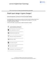 Playful sport design: A game changer?