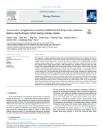 An overview of application-oriented multifunctional large-scale stationary battery and hydrogen hybrid energy storage system
