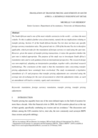 Translation of transfer pricing adjustments in South Africa: A seemingly insignificant detail