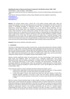 Identifying the Scope of Cybersecurity Research Conducted in the Maritime 