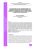 Utilization of 4IR Technologies to enhance strategic intelligence and dynamic capabilities for a sustainable competitive advantage