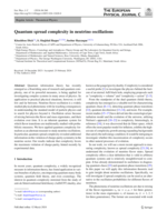 Quantum spread complexity in neutrino oscillations