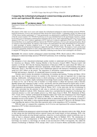 Comparing the technological pedagogical content knowledge-practical proficiency of novice and experienced life sciences teachers