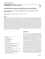Microbial Phytases: Properties and applications in the food industry