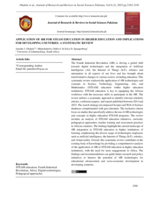 Application of 4ir for steam education in higher education and implications for developing countries: A systematic review