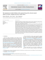 The experiences of adult children with a parent living with a chronic mental illness in Giyani, Limpopo province, South Africa