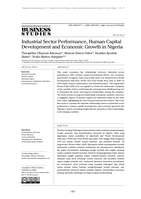 Industrial sector performance, human capital development and economic growth in Nigeria