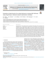Evaluation of palm kernel oil as cutting lubricant in turning AISI 1039 steel using Taguchi-grey relational analysis optimization technique