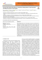 Forecast of the trend in sales data of a confectionery baking industry using exponential smoothing and moving average models