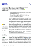 Biodefoamer-supported activated sludge system for the treatment of poultry slaughterhouse wastewater