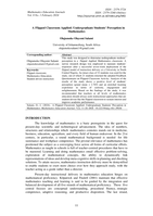 A Flipped classroom applied: Undergraduate students' perception in mathematics