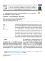 The proximal distant: How does remote acculturation affect wellbeing in the multicultural context of Lebanon?