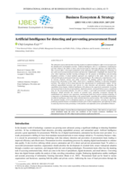 Artificial Intelligence for detecting and preventing procurement fraud