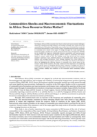 Commodities shocks and macroeconomic fluctuations in Africa: Does resource status matter?