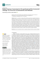 Radon exposure assessment in occupational and environmental settings: An overview of instruments and methods