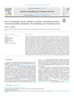 How environmental concerns influence consumers’ anticipated emotions towards sustainable consumption: The moderating role of regulatory focus