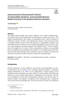 Interconnected or disconnected? A Review of sustainability, resilience, and sustainable business model constructs in the academic business literature