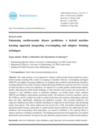 Enhancing cardiovascular disease prediction: A hybrid machine learning approach integrating oversampling and adaptive boosting techniques
