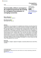 Commonality without convergence: An analytical framework Accounting for variegated financialisation in emerging economies
