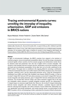 Tracing environmental Kuznets curves: unveiling the interplay of inequality, urbanization, GDP and emissions in BRICS nations