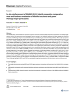 In-situ reinforcement of AA6063/Al2O3 hybrid composite: comparative wear and hardness evaluation of Manihot esculenta and green Plantago major particulates