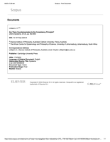 Are there counterexamples to the consistency principle?