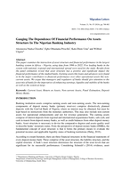 Gauging the dependence of financial performance on assets structure in the Nigerian banking industry