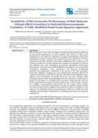 Sensitivity of the economic performance of Sub-Saharan African (SSA) countries to selected macroeconomic variables: A fully modified panel least squares approach