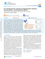 Sol-gel-derived TiO2 and TiO2/Cu nanoparticles: Synthesis, characterization, and antibacterial efficacy