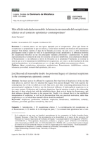 Beyond all reasonable doubt: The poisoned legacy of classical scepticism in the contemporary epistemic context