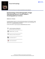 Epistemology of the ethnographic image: Hybridizing genre in South Sudan's autobiographical cinema