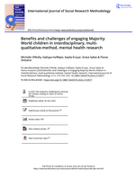 Benefits and challenges of engaging Majority World children in interdisciplinary, multi-qualitative-method, mental health research