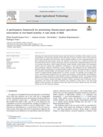 A participatory framework for prioritizing climate-smart agriculture innovations in rice-based systems: A case study of Mali