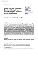 Young men and feminism: Gendered struggle and sense-making for Australian university students