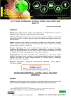 Electronic governance in South Africa: Challenges and benefits