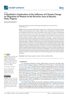 A qualitative exploration of the influence of climate change on migration of women in the Riverine Area of Bayelsa State, Nigeria 